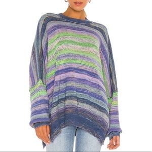 Free People Starling Combo Easy Street Space Dye SweaterNever worn. Siz…